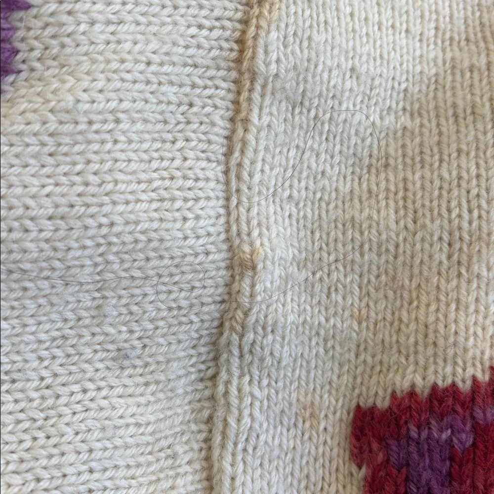 Vintage Putumayo Wool Primitive knit sweater - Picture 9 of 11